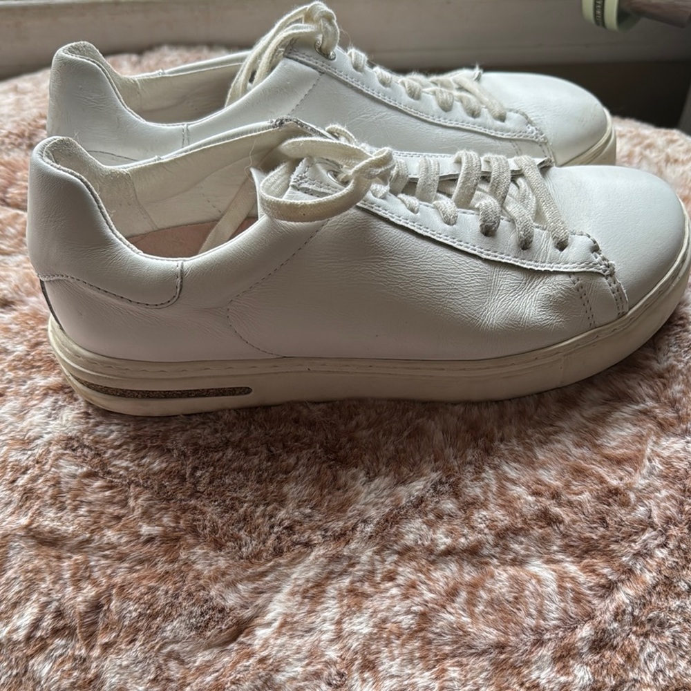 Birkenstock White Athletic Shoes